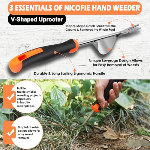 2025 Hand Weeder Tool (2 Count)