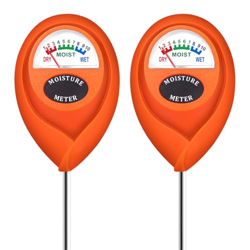 Orange 2 Pack Soil Moisture Meter (Orange 2 Pack)