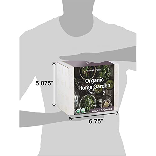 Organic Indoor Lettuce & Greens Garden Starter Kit
