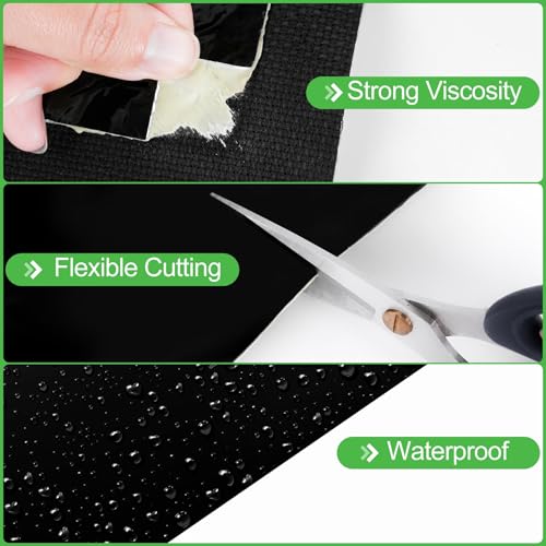 2PCS Pond Liner Repair Patch (10 IN x 10 IN -2P Repair Patch)