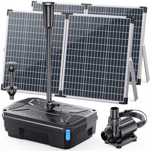 Solar Pond Filter & Pump Kit (100W-Solar Powered)