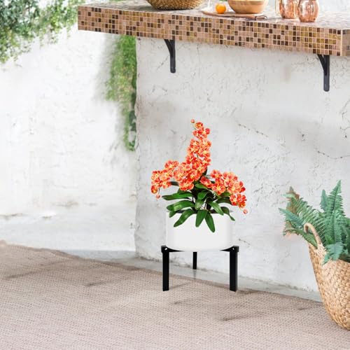 Three Legs Adjustable Metal Plant Stand for 5" (3 - Mini / Mini 3Legs Black 5-10")