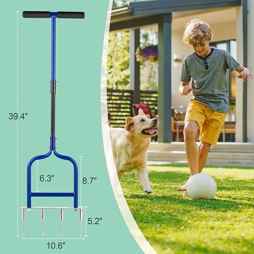 Spike Tine Fork Lawn Aerator