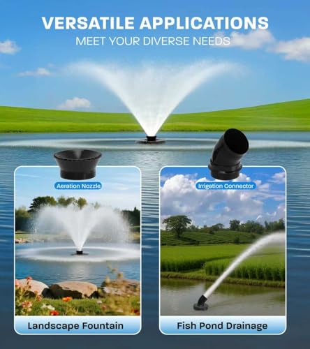 15000 GPH Pond Fountain Aerator