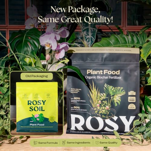 Plant Food Organic Fertilizer for Indoor Plants (Plant Food / 4 Quarts)