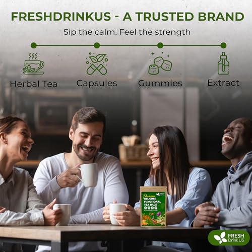 Premium 75 Tea Bags Glucose Functional Tea (75 Tea Bags)