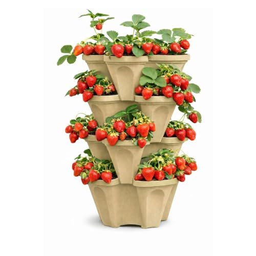 Stackable Vertical Planter Tower (4 Count)