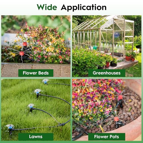200FT Quick Connect Drip Irrigation System