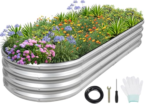 Galvanized Raised Garden Bed Outdoor