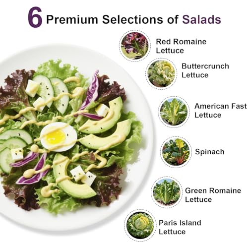Salad Greens Seed Pod Kit for AeroGarden (7-pods / salad greens)