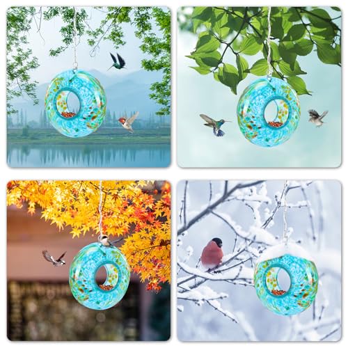 Glass Bird Feeder