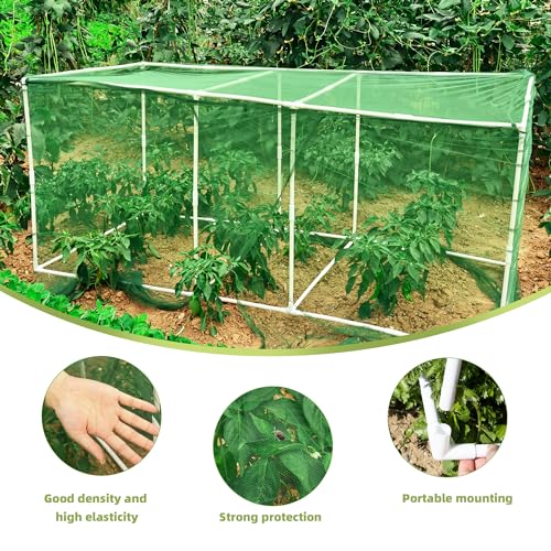 72 * 33 * 30 in Detachable Crop Cages for Garden (Green)