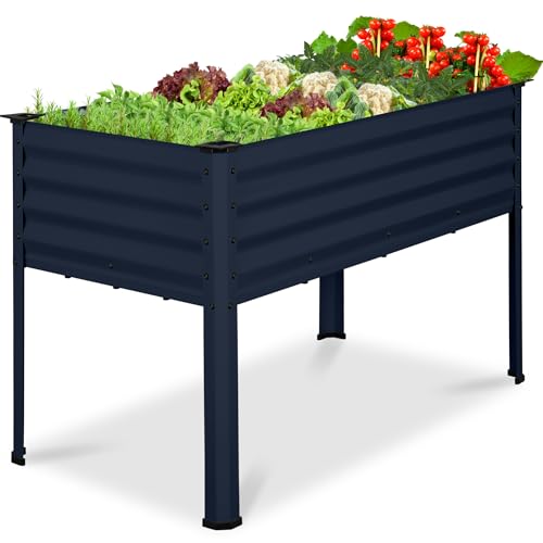48x24x30in Galvanized Raised Garden Bed