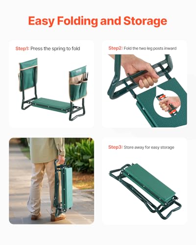 Garden Kneeler and Seat Heavy Duty