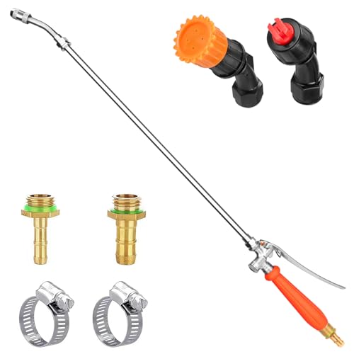 All Metal Sprayer Wand With 3 Types of Nozzles