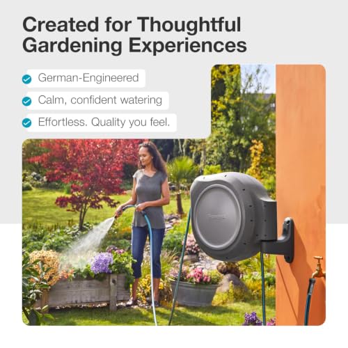 Retractable Garden Hose Reel (35.274 Ounce)