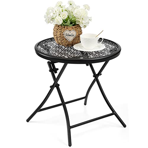 Folding Small Outdoor Side Table
