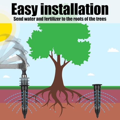 6 Pack Garden Watering Stake Deep Root Irrigation Spike (6 Count)