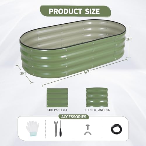 Galvanized Raised Garden Bed (2 Count)