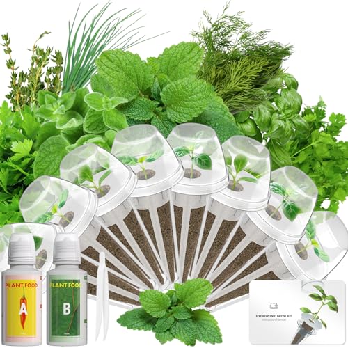 Herb Seed Pod Kit Compatible with AeroGarden Hydroponics Growing System (8 Pod)