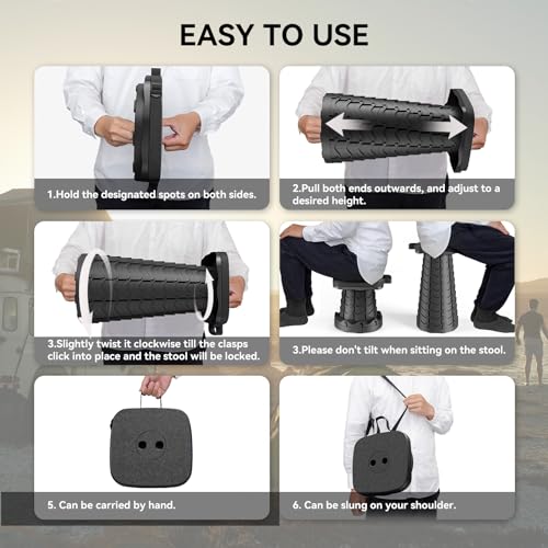 2026 Upgraded Portable Folding Stool