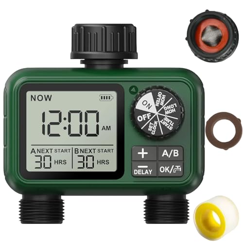 Water Timer for Outdoor Garden Hose