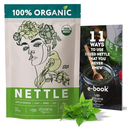 Stinging Nettle Tea Organic Loose Leaf (8 Ounce)