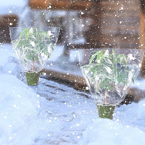 6Pcs 39"x39" Winter Plant Cover Freeze Protection