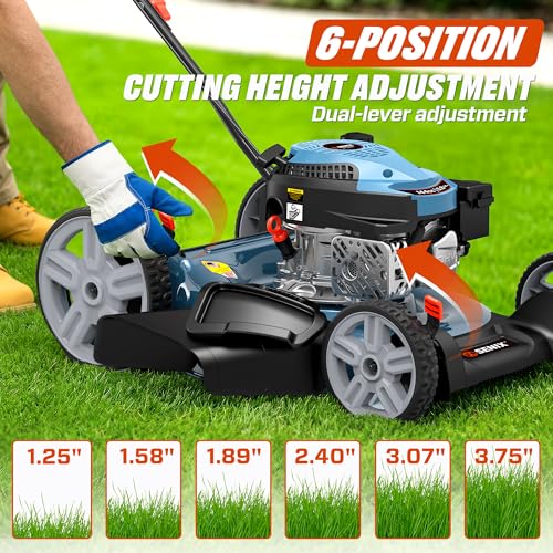 21 Inch Gas Push Lawn Mower (21Inch)