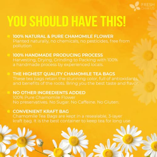 135 Chamomile Tea Bags (135 Tea Bags)