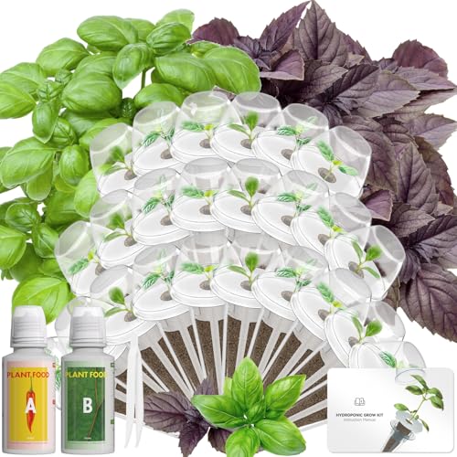 Herb Seed Pod Kit Compatible with AeroGarden Hydroponics Growing System (24 Pod)