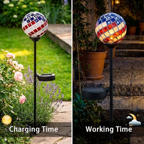Decorative Solar Garden Lights (Red&Blue)