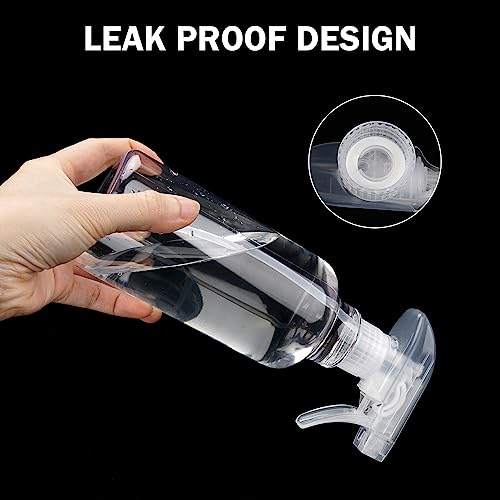 Plastic Spray Bottles (Clear)