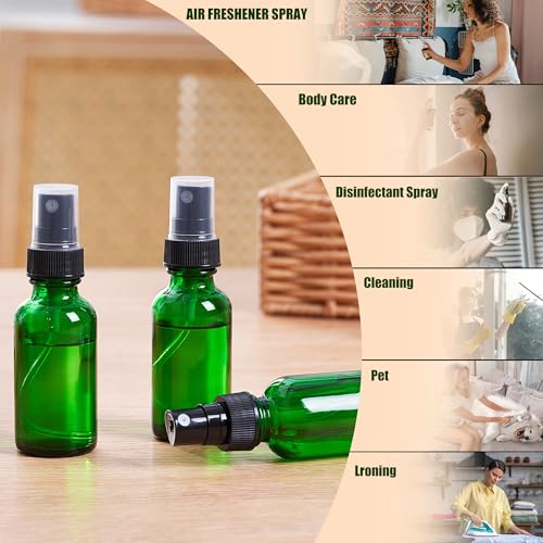 2 oz Glass Spray Bottles (12 Count)
