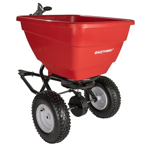 Products T150 150lb Towable Broadcast Fertilizer Spreader