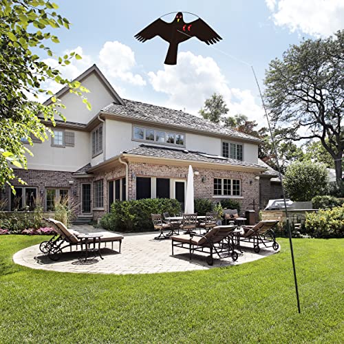 Bird Scarer Kite Without Pole Bird Hawk Flying Kite