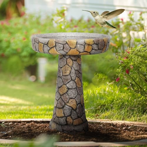 Stone Like Outdoor Bird Bath