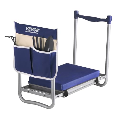 Large Folding Garden Kneeler and Seat Heavy Duty