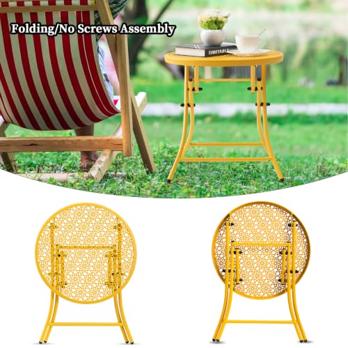 Folding Outdoor Side Table