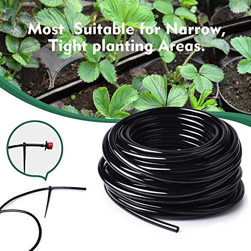 200FT 1 4” Drip Irrigation Tubing (200 Foot)