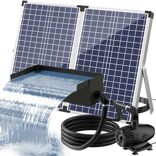 70W Solar Water Pump with Pond Waterfall Kit