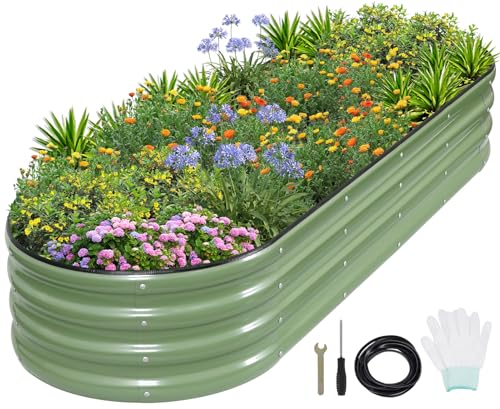 Galvanized Raised Garden Bed