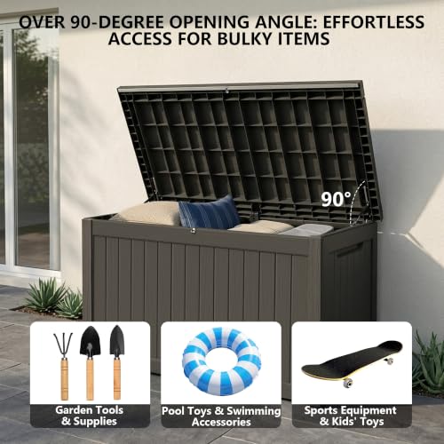 Outdoor Storage Box (Black / 270 Gallon 3.0)