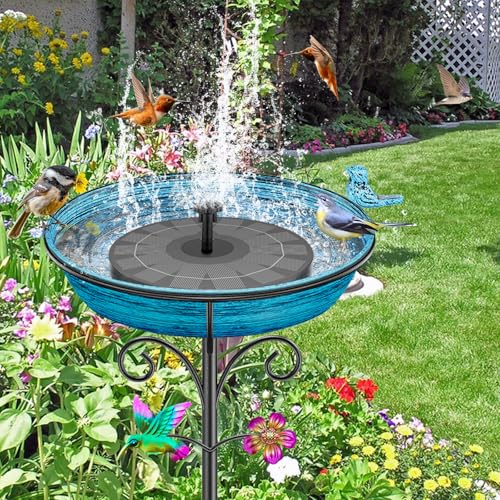 Metal Bird Bath for Outside