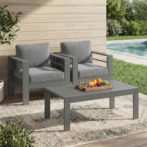 Aluminum Patio Furniture Set for All Weather