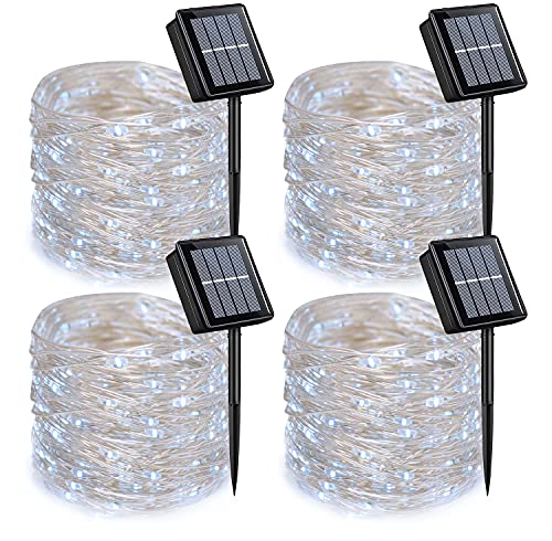 4 Pack Solar Fairy Lights (33 Foot)