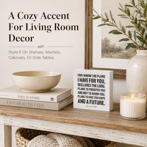 Christian Wooden Box Sign (Home sign 28)