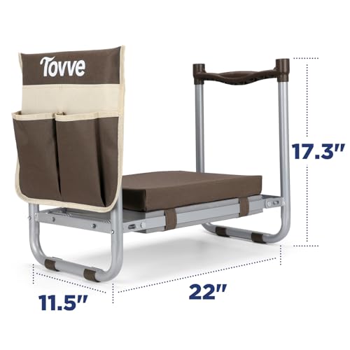 Foldable Garden Kneeler and Seat