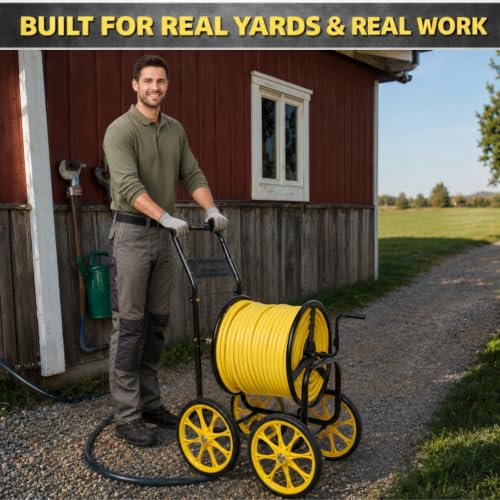 Garden Hose Reel Cart