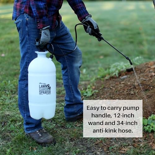 2 Gallon Lawn & Garden Sprayer (256 Fl Oz)